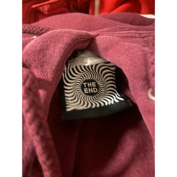 Vintage Y2K Spitfire Skateboarding Hoodie Sweatshirt Skate Grunge Distressed - Picture 13 of 13